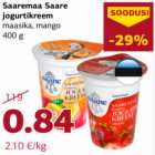 Saaremaa Saare
jogurtikreem