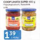 Allahindlus - COOP LIHATA SUPID 480 G