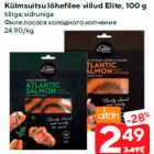 Allahindlus - Külmsuitsu lõhefilee viilud Elite, 100 g

