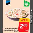 Pasta-kanalihasalat
Rimi kokkadelt, 500 g