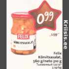 Felix Kõrvitsasalat,560 g/neto 310 g