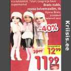 Bratz nukk, roosa talvemaailm, tk