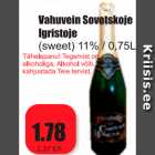 Allahindlus - Vahuvein Sovetskoje
Igristoje 