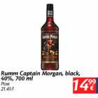Allahindlus - Rumm Captain Morgan, black