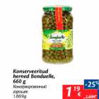 Allahindlus - Konserveeritud herned Bonduelle, 660 g