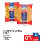 Allahindlus - Makaronid Divella, 500 g