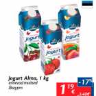 Allahindlus - Jogurt Alma, 1 kg