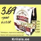Hele õlu A.Le Coq Premium