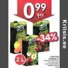 Allahindlus - Gutta Fresh
mahlajook, 2 l
. mandariini-sidruni-laimi
.õuna-piparmündi
. musta-ja punasesõstra
