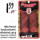 Nõо Paruni
keedusalaami,
viilutatud, 90 g