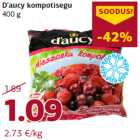 D’aucy kompotisegu
400 g