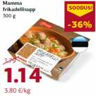 Allahindlus - Mamma
frikadellisupp
300 g