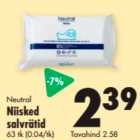 Neutral Niisked salvrätid 63 tk