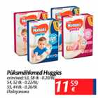 Allahindlus - Püksmähkmed Huggies