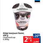 Allahindlus - Köögi toorjuust farmi, 400 g