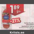 Vastse Kuuste
suitsutatud juustuvorst, 550 g