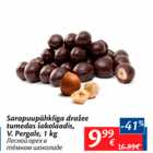 Allahindlus - Sarapuupähkliga dražee tumedas šokolaadis, V.Pergale, 1 kg