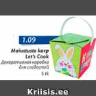 Maiustuste karp Let's Cook 5 rk