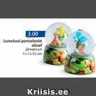 Lumekuul portselanist alusel