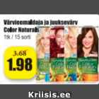 Värvieemaldaja ja juuksevärv Color Naturals