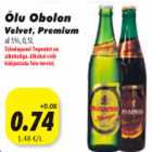 Õlu Obolon Velvet, Premium fl 5%, 0,5l