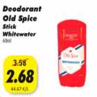 Allahindlus - Deodorant Old Spice Stick Whitewater 60ml
