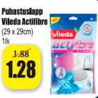 Магазин:Grossi,Скидка:Ткань для очистки Vileda Actifibre
