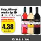 Geogr. tähisega vein Hardys Bin