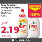 Fairy Sensitive
nõudepesuvahend