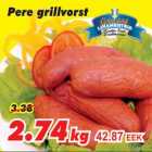 Allahindlus - Pere grillvorst