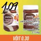 Poesia
pähklikreem, 400 g
• metspähkli
• Duo