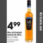 Muu piiritusjook
Aramis VS 30%,
50 cl, 9,98/L