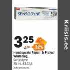 Allahindlus - Hambapasta Repair & Protect
Whitening,
Sensodyne,
75 ml, 43,33/