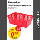 Пластмассовая корзина