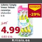 Gillette Simply
Venus Yellow
raseerija