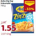 Aviko Zig Zag
friikartulid
750 g