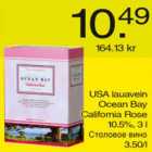 Alkohol - USA lauavein Ocean Bay California Rose