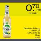 Alkohol - Eesti õlu Tuborg Lime Cut