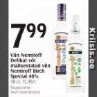Allahindlus - Viin Nemiroff Delikat või maitsestatud viin Nemiroff Birch Special