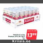Hele õlu A. Le Coq
Premium, 4,7%, 24 x 50 cl