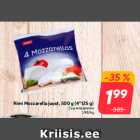 Rimi Mozzarella juust, 500 g (4*125 g)