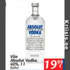 Allahindlus - Viin Absolut Vodka