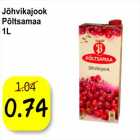 Jõhvikajook Põltsamaa 1l
