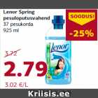 Lenor Spring
pesuloputusvahend