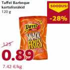 Taffel Barbeque
kartulisnäkid
120 g