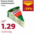 Käserei Dorblu
sinihallitusjuust
100 g