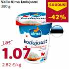 Allahindlus - Valio Alma kodujuust
380 g