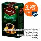 Jahvatatud filtrikohv Paulig Presidenti Original, 500 g