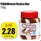 Allahindlus - Pähklikreem Nusica Duo
750g
