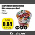 Allahindlus - Koorene kohupiimamaius
Otto mango-passioni
400g